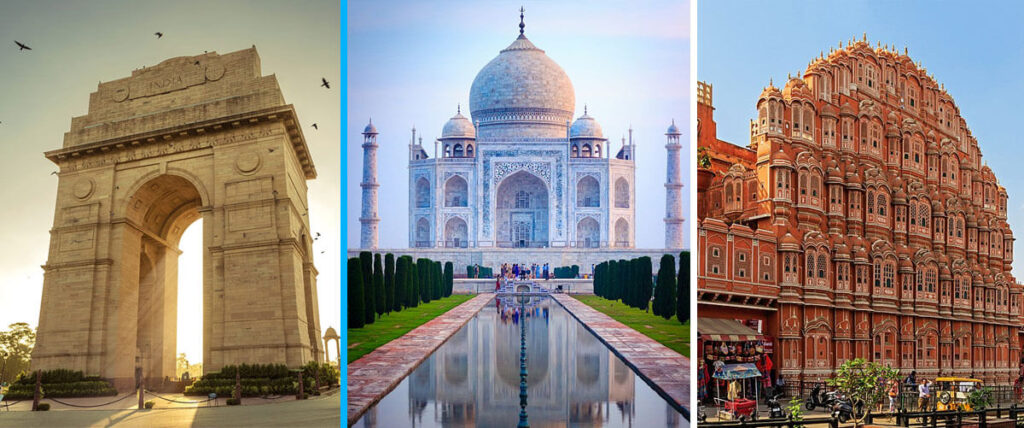 DELHI – AGRA – JAIPUR (RAJASTHAN) – GOLDEN TRIANGLE TOUR PACKAGE – 5 DAYS